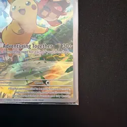 Pokemon TCG Pikachu SVP027 Scarlet & Violet Paldea Evolved Sealed Black Star - Image 3