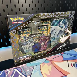 Pokemon TCG Crown Zenith Lugia V & Unown V Special Collection Sealed See All Pic - Image 2
