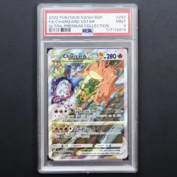 Pokemon Charizard VSTAR SWSH262 PSA 9 Ultra Premium Collection Promo - Image 1