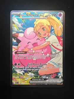 2026 POKEMON ASCENDED HEROES #280 CLEFAIRY EX [NM] - Image 1