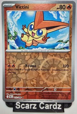 Victini 12/086 | Near Mint REVERSE HOLOFOIL | SV: Black Bolt Pokemon TCG - Image 1