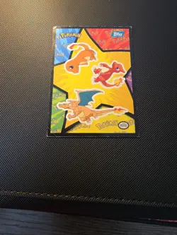 Pokemon Topps TC 1999 Charmander, Charmeleon, Charizard - Image 3
