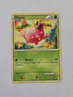 Hoppip 67/123 Common HeartGold & SoulSilver Pokemon - Image 1