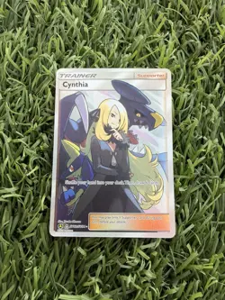 Cynthia Trainer SV82/SV94 2019 Pokemon Hidden Fates Rare (Full Art, Holo) - Image 2