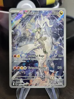 N's Reshiram Illustration Rare SV09: Journey Together 167/159 NM Pokemon TCG - Image 1