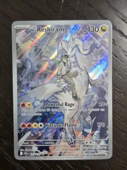 N's Reshiram Illustration Rare SV09: Journey Together 167/159 NM Pokemon TCG - Image 3