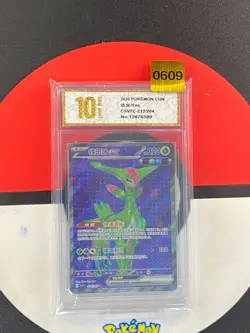 Pokemon S-Chinese Sharp Awakening Iron Leaves ex CSV7C 212/204 SR Grade10 - Image 1