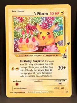 _____'s Pikachu 24 Celebrations: Classic Collection Pokemon LP - Image 1