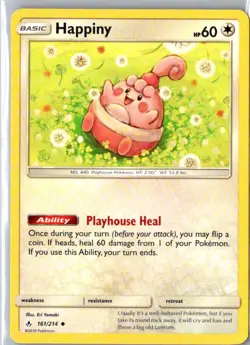 HAPPINY 161/214 UNCOMMON UNBROKEN BONDS POKEMON LP - Image 1