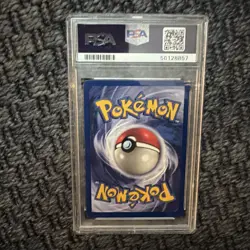 1999 POKEMON FOSSIL #42 SEADRA 1ST EDITION PSA 8 NM-MT - Image 2