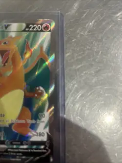 Pokemon TCG Charizard v Full Art Ultra Rare Card SWSH Brilliant Stars - Image 3