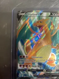 Pokemon TCG Charizard v Full Art Ultra Rare Card SWSH Brilliant Stars - Image 4