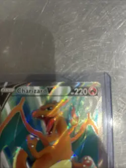 Pokemon TCG Charizard v Full Art Ultra Rare Card SWSH Brilliant Stars - Image 5