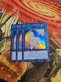 3X Artemis, the Magistus Moon Maiden RA01-EN049 Ultra Rare 1st Edition NM Yugioh - Image 1