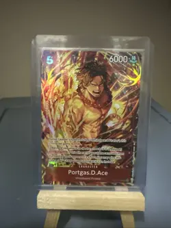 Portgas.D.Ace (Illustration Box Vol.5) ST15-005 One Piece Promotion Cards Foil - Image 1