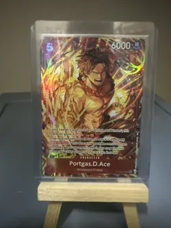 Portgas.D.Ace (Illustration Box Vol.5) ST15-005 One Piece Promotion Cards Foil - Image 2