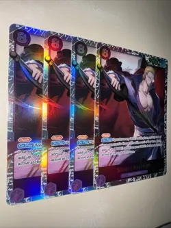 One Piece TCG OP13-066 Silvers Rayleigh SR X4 Playset Card Game CCG English - Image 2