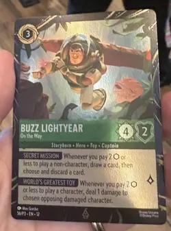 Disney Parks Promo Buzz Lightyear - Lorcana Foil - Image 3
