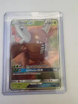 Pinsir GX 6/68 Holo GX Ultra Rare Hidden Fates Pokemon Card Near Mint - Image 2