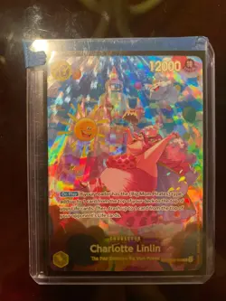 Big Mom Charlotte Linlin SP OP03 114 EN One Piece Card Parallel Rare Special - Image 1