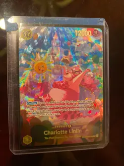 Big Mom Charlotte Linlin SP OP03 114 EN One Piece Card Parallel Rare Special - Image 2