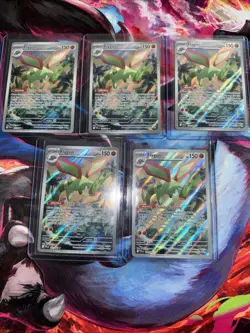 Lot (5) Flygon Pokemon Card 101/094 Phantasmal Flames Illustration Rare Holo - Image 1