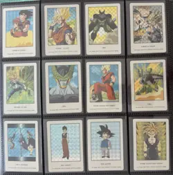 Dragon Ball Z Hero Collection FULL PRISM SET 12 CARDS Holo Complete Pack Fresh - Image 1