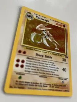 Pokemon Card / Kabutops 9/62 Holo Rare 1999 Fossil Pokemon Card EX - Image 3