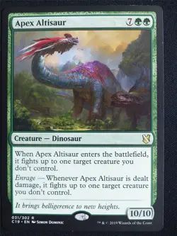Apex Altisaur - C19 - Mtg Card #3FD - Image 1