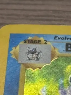 Blastoise 2/102 Holo Rare Base set Pokemon Card 1999 Moderate - Image 2