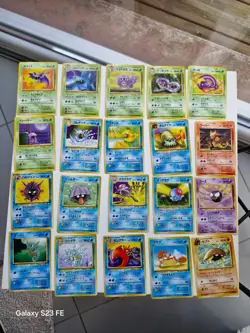 LOT 29 JAPANESE POKEMON CARD Old Back -CO/UNCO - average condition NM - Image 1