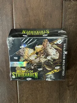 Magic The Gathering Secrets Of Strixhaven Trading Card Collector Booster Box NEW - Image 1