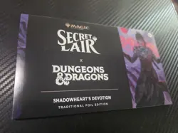 MTG Secret Lair x Dungeons & Dragons: Shadowheart's Devotion Foil Sealed - Image 1
