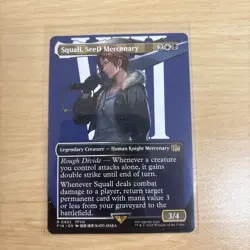 Squall, SeeD Mercenary (Borderless) 402 FINAL FANTASY Magic: The Gathering NM - Image 1