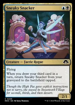 1 x Sneaky Snacker - Foil - Modern Horizons 3 - NM-Mint - MTG - Image 1