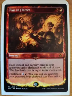 Past in Flames NM Signature Spellbook: Chandra MTG FREE SHIPPING - Image 1