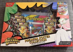 Pokemon Mega Gardevoir Poster Collection Box Ascended Heroes NEW Sealed - Image 1