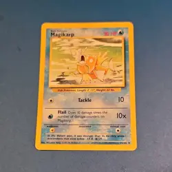 Pokemon Magikarp Base Set Common Regular 35/102 30 HP Wizards English 1999 - Image 1