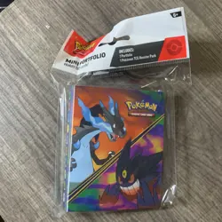 Pokemon Mega Charizard X & Mega Gengar 60 Card Mini Portfolio BINDER ONLY - Image 5