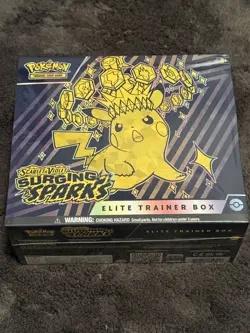 Pokemon TCG Scarlet & Violet - Surging Sparks ETB Elite Trainer Box - New/Sealed - Image 1
