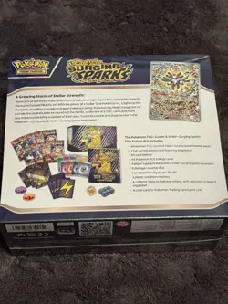Pokemon TCG Scarlet & Violet - Surging Sparks ETB Elite Trainer Box - New/Sealed - Image 2