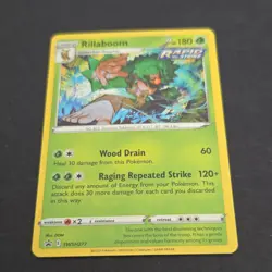 Pokemon Rillaboom SWSH277 Rapid Strike Promo Holo Sword & Shield 180 HP English - Image 3