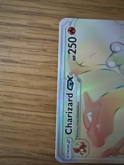 Pokemon TCG - Charizard GX 150/147 - Burning Shadows - Rainbow Secret Rare - Image 3