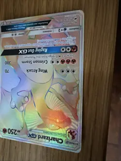 Pokemon TCG - Charizard GX 150/147 - Burning Shadows - Rainbow Secret Rare - Image 5