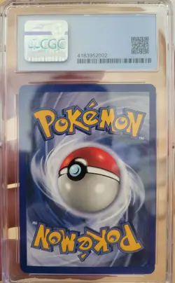 Pokemon Charizard Base Set #4 Unlimited CGC 8.5 Blue Label Holo Rare TCG - Image 3