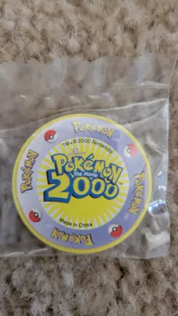 NEW Vintage Pokemon The Movie Game TCG Coins Plastic Tokens Collectible Chips - Image 1
