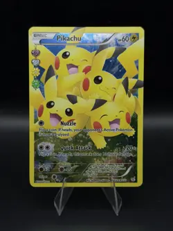 Pokemon Pikachu EX Full Art Holo Ultra Rare RC29/RC32 Generations - Image 1
