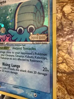 Omanyte - 60/92 - Common - Reverse Holo - EX Legend Maker #60 Pokemon TCG - Image 3