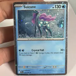 Suicune (Cosmos Holo) 026/094 Breakout Promo Pokemon TCG English NM - Image 1