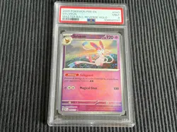 2025 POKEMON PRE EN #40/131 SYLVEON *MASTER BALL REVERSE HOLO PSA 9 MINT* - Image 1
